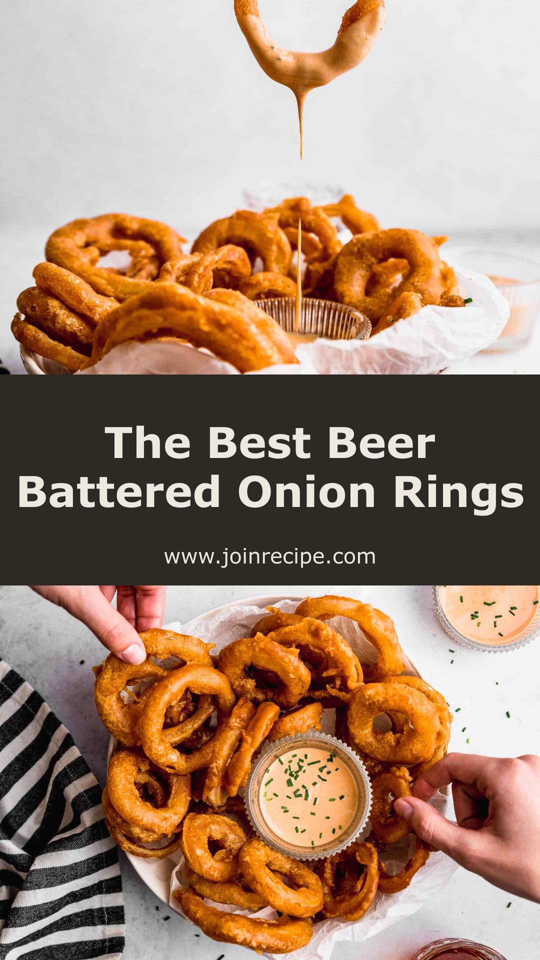 Beer Battered Onion Rings — pin 1