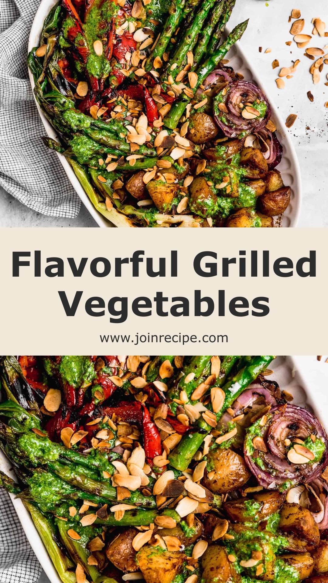 Flavorful Marinated Grilled Vegetables — pin 2
