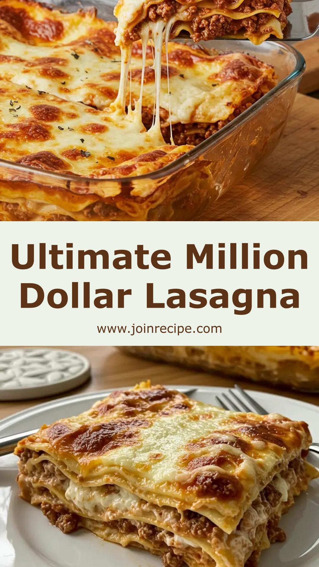 Million Dollar Lasagna with Cottage Cheese: Creamy Layers and Bold Flavors — pin 2
