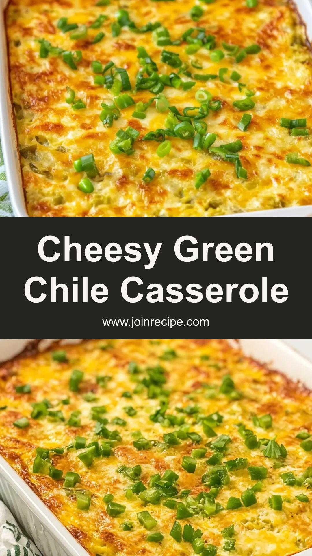 Cheesy Green Chile Breakfast Casserole with Creamy Cottage Cheese and Cheddar-Jack — pin 2