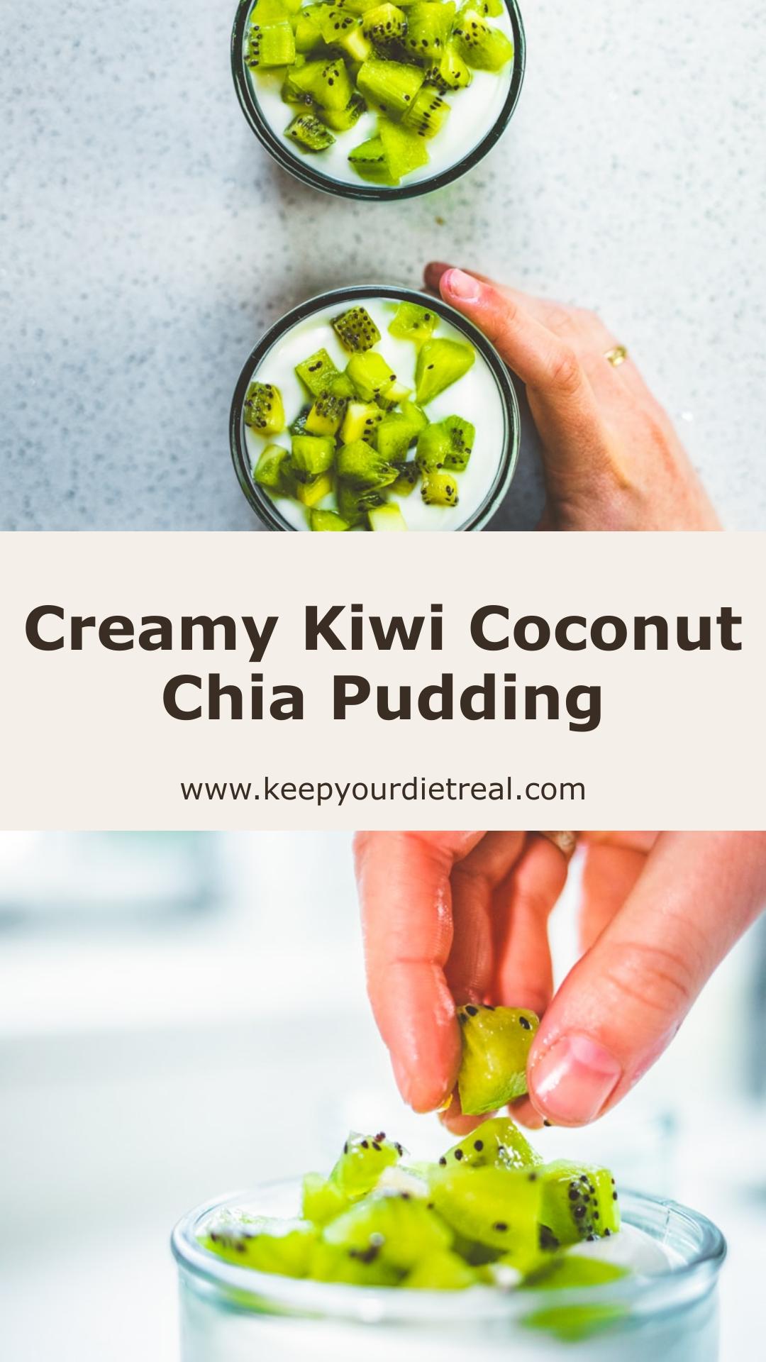 Kiwi & Coconut Chia Pudding with Creamy Coconut Yoghurt — pin 3