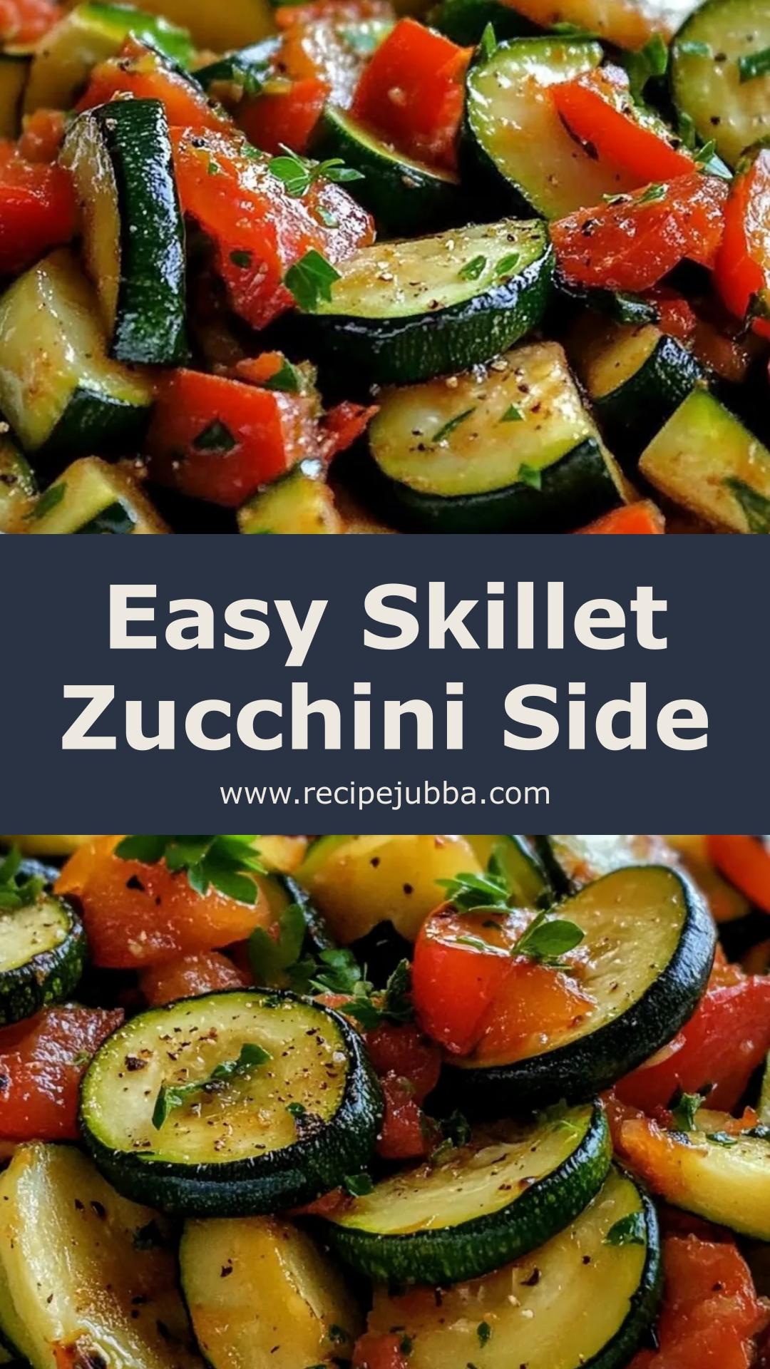 Skillet Zucchini: A Quick and Flavorful Summer Side Dish — pin 4