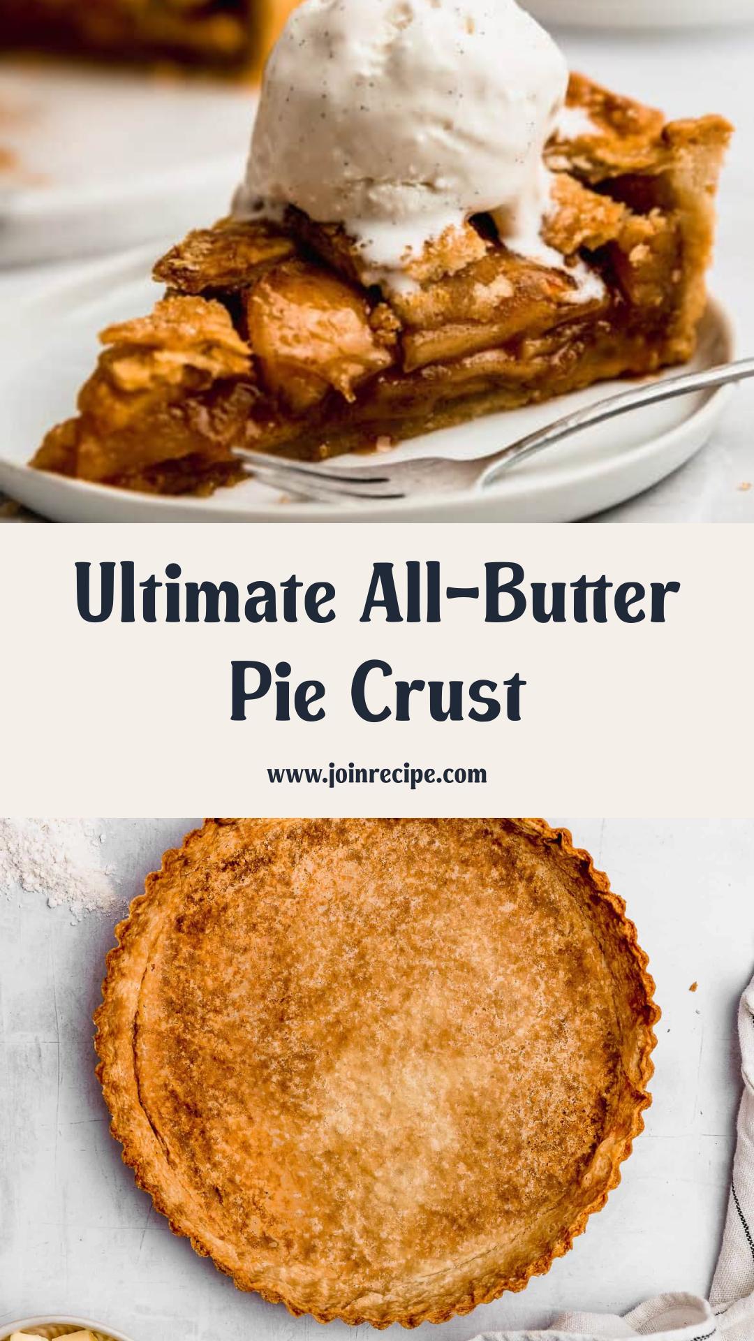 All-Butter Pie Crust Without Food Processor — pin 1