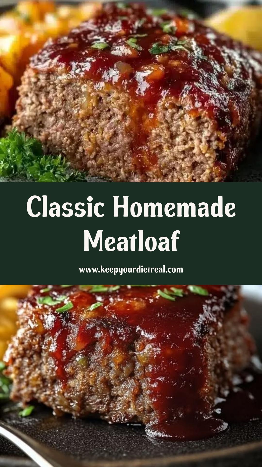 Classic Homemade Old Fashioned Meatloaf: A Comforting Family Favorite — pin 3