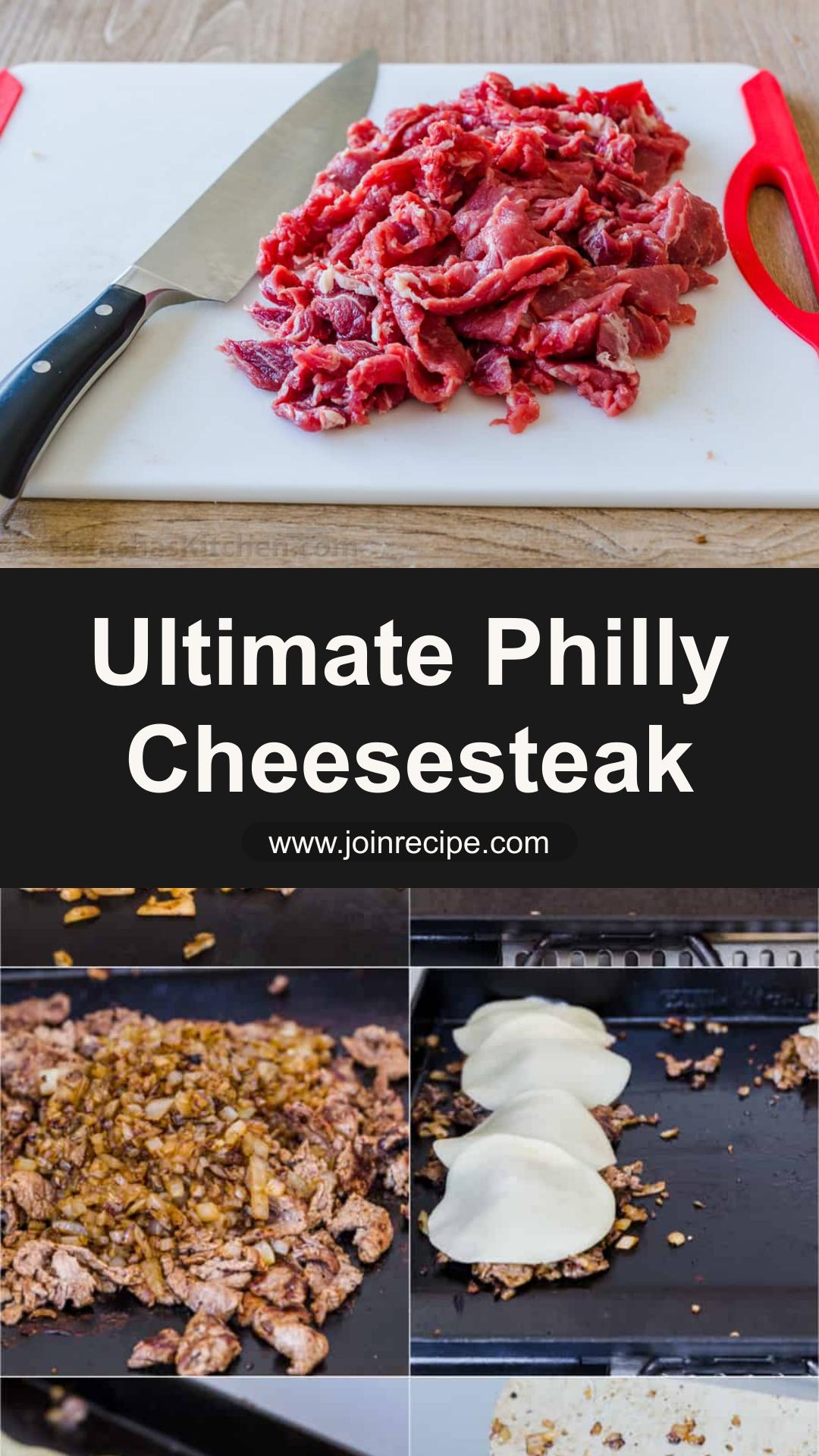Philly Cheesesteak with Tender Ribeye and Melted Provolone — pin 2