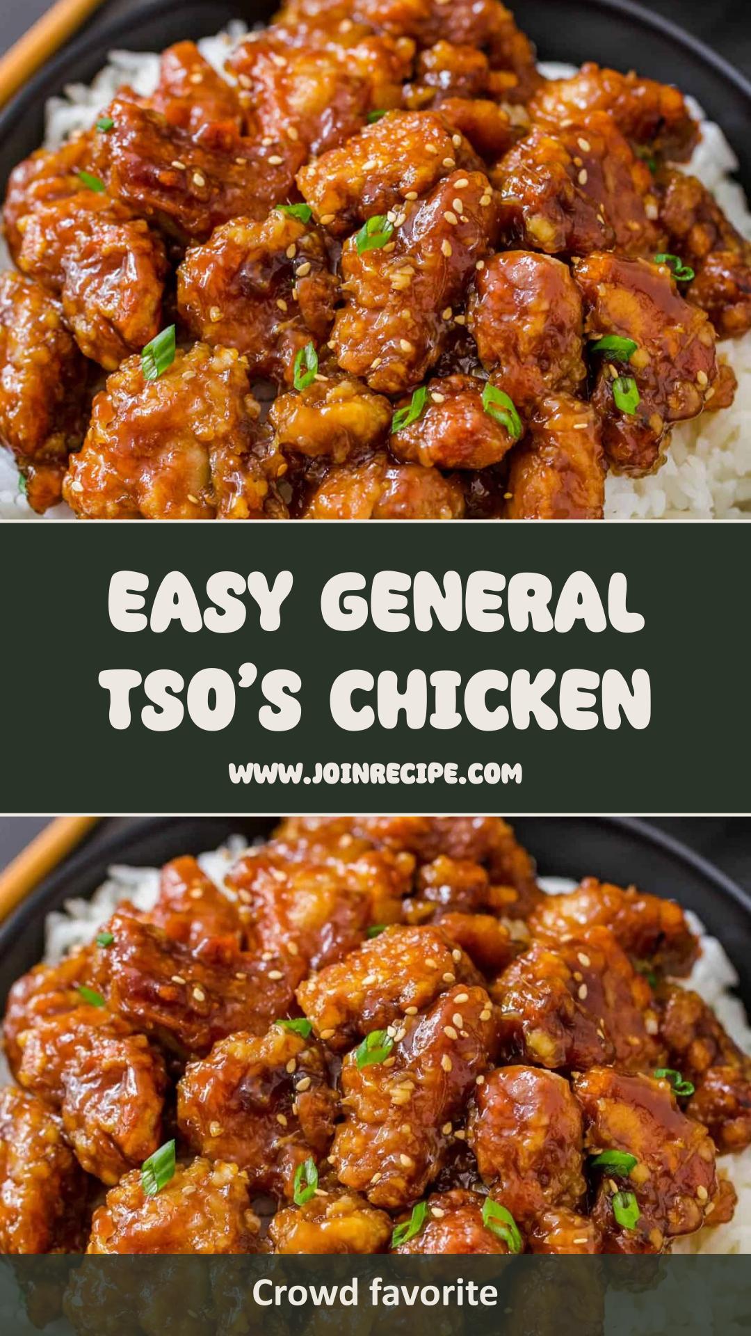 General Tso’s Chicken With Thick Sweet-Spicy Sauce — pin 2
