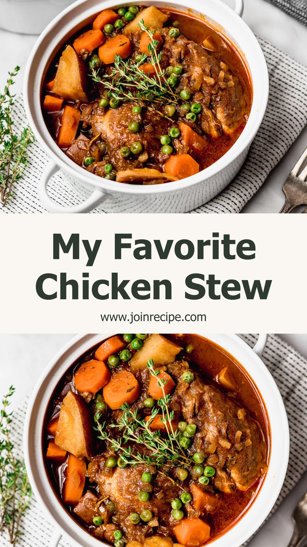 My Favorite Chicken Stew — pin 2