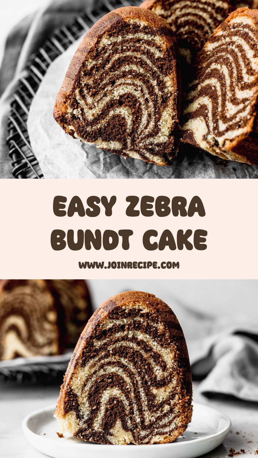 Zebra Bundt Cake — pin 3