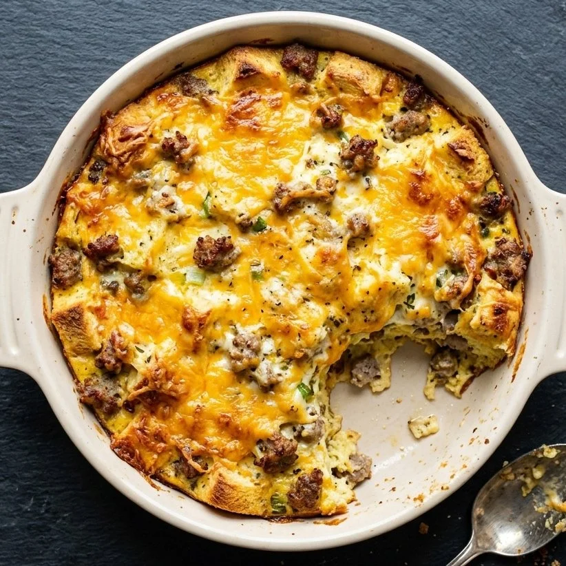 Breakfast Casserole for One: Hearty and Easy Morning Dish