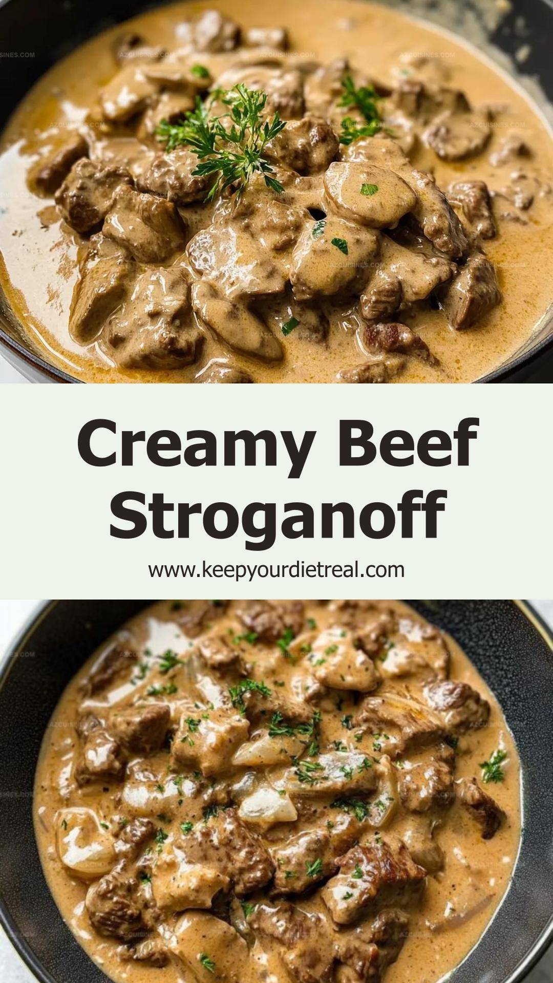 Gordon Ramsay's Beef Stroganoff: Creamy Comfort with a Gourmet Twist — pin 3