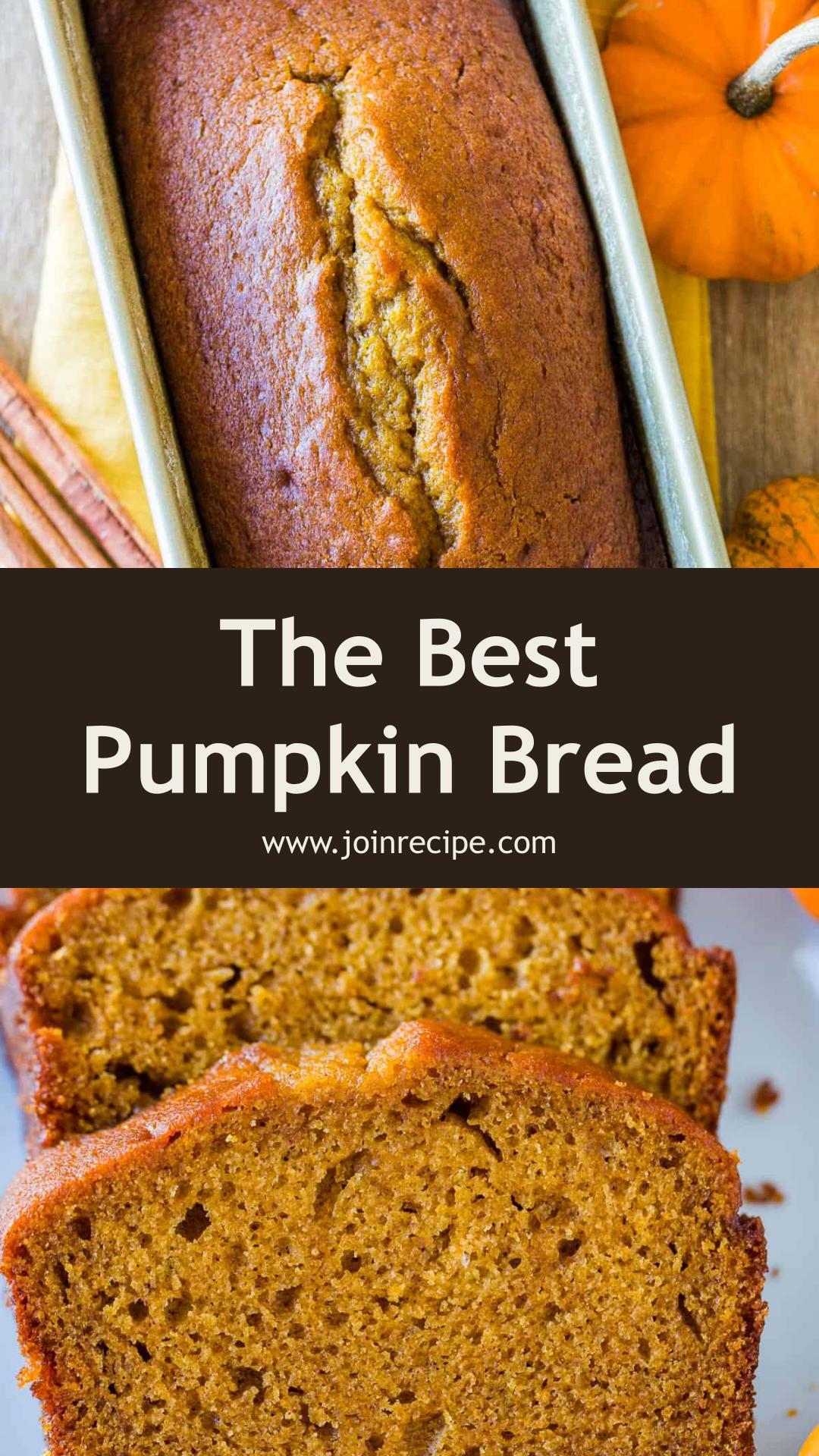 Pumpkin Bread with Warm Cinnamon, Cloves, and Nutmeg — pin 3