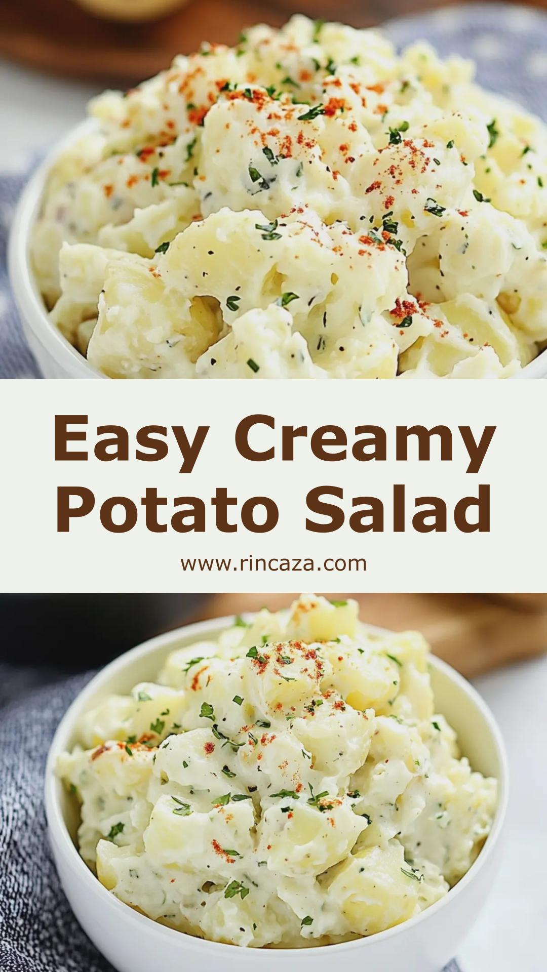 Old Fashioned Potato Salad: Easy and Creamy Classic Side Dish — pin 2