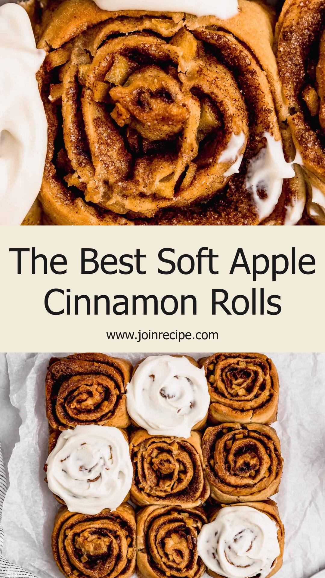 Soft Apple Cinnamon Rolls — pin 2