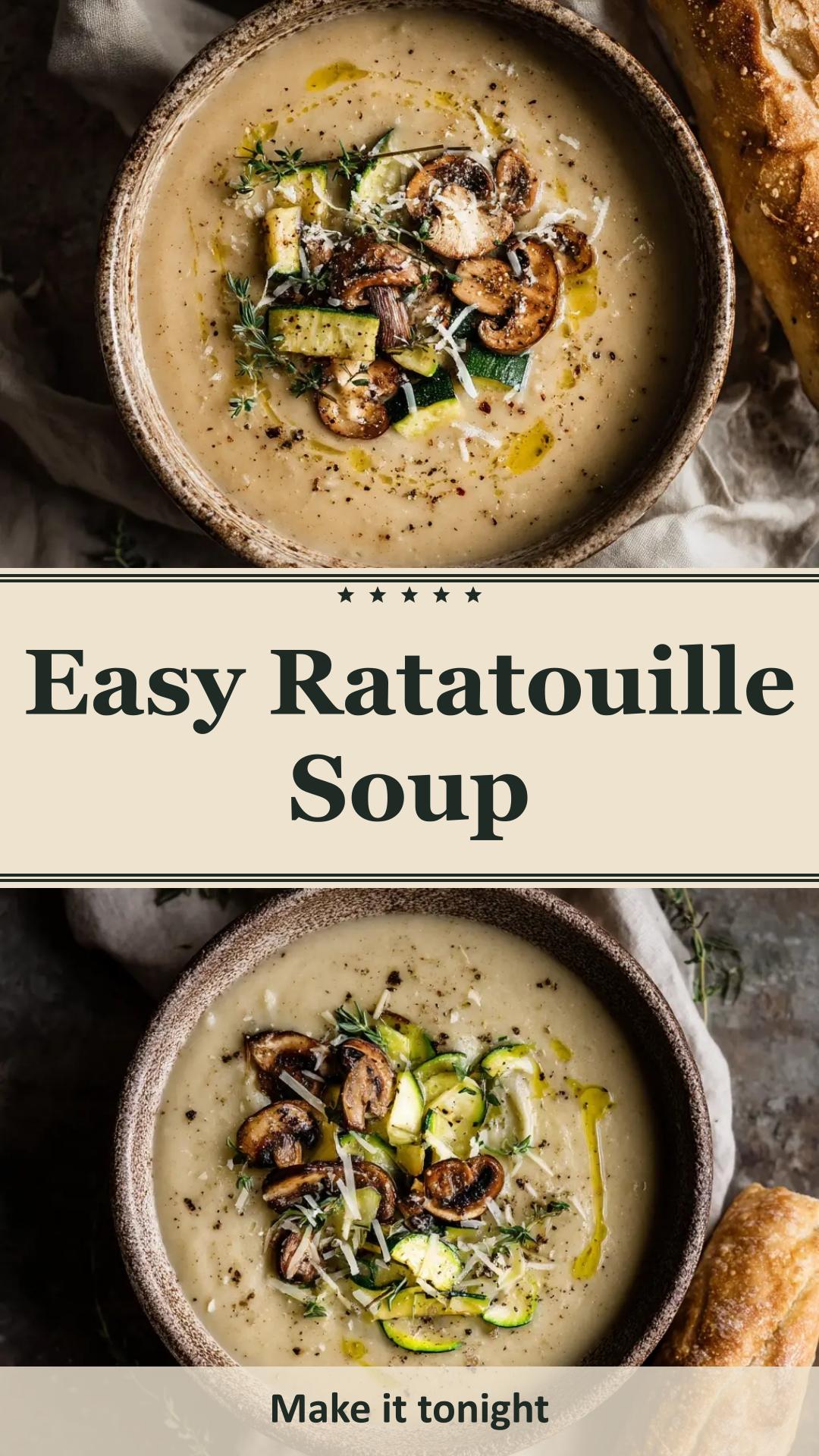 Ratatouille Soup with Eggplant and Zucchini — pin 2