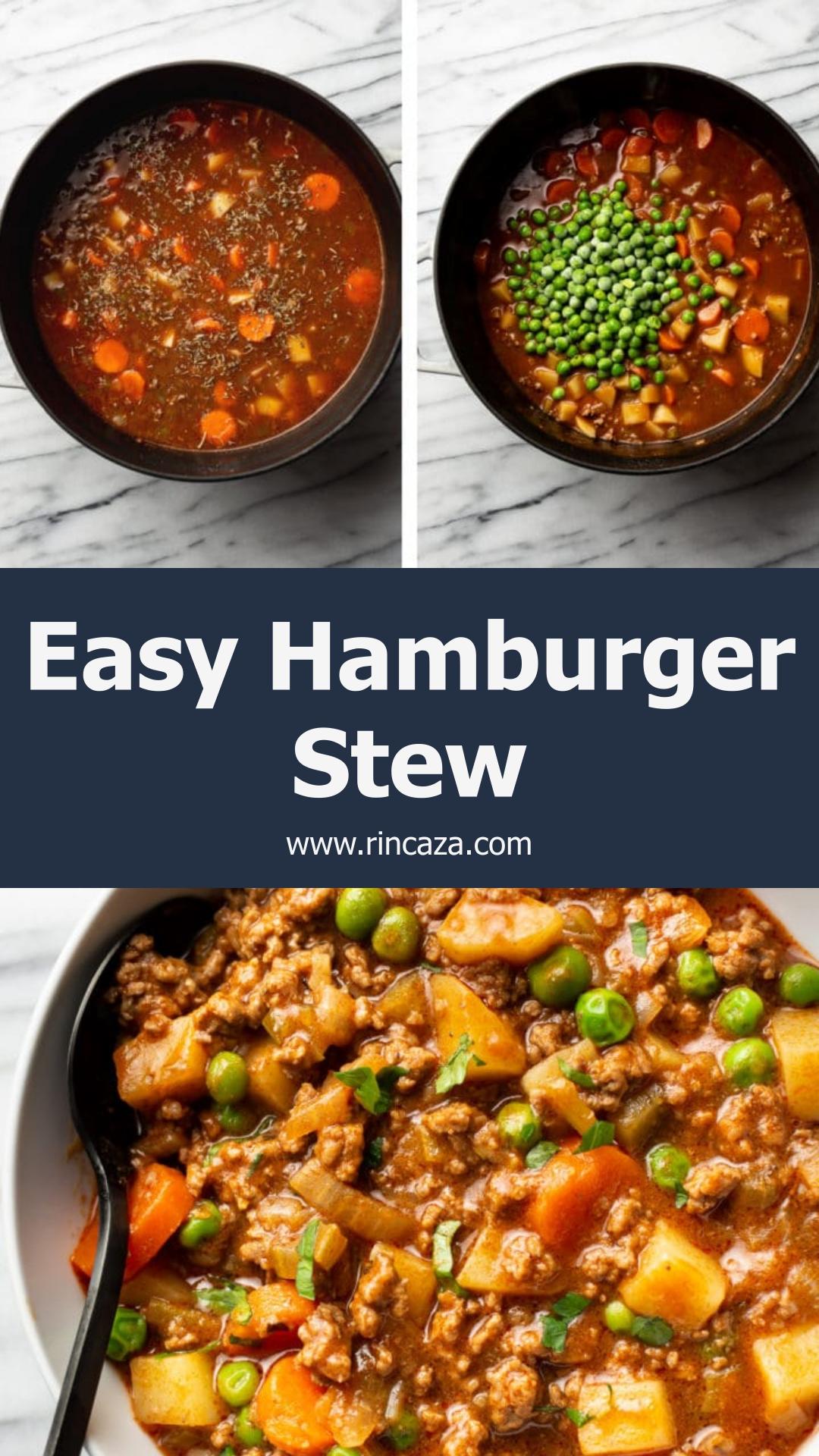 Hamburger Stew with Tender Potatoes and Tomato-Rich Broth — pin 2