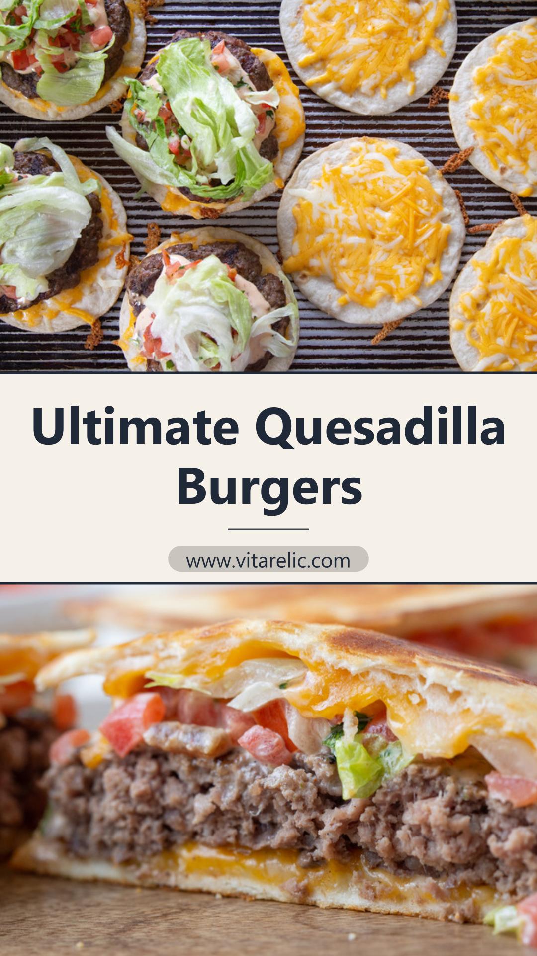 Quesadilla Burgers with Chipotle Mayo and Colby Jack — pin 2