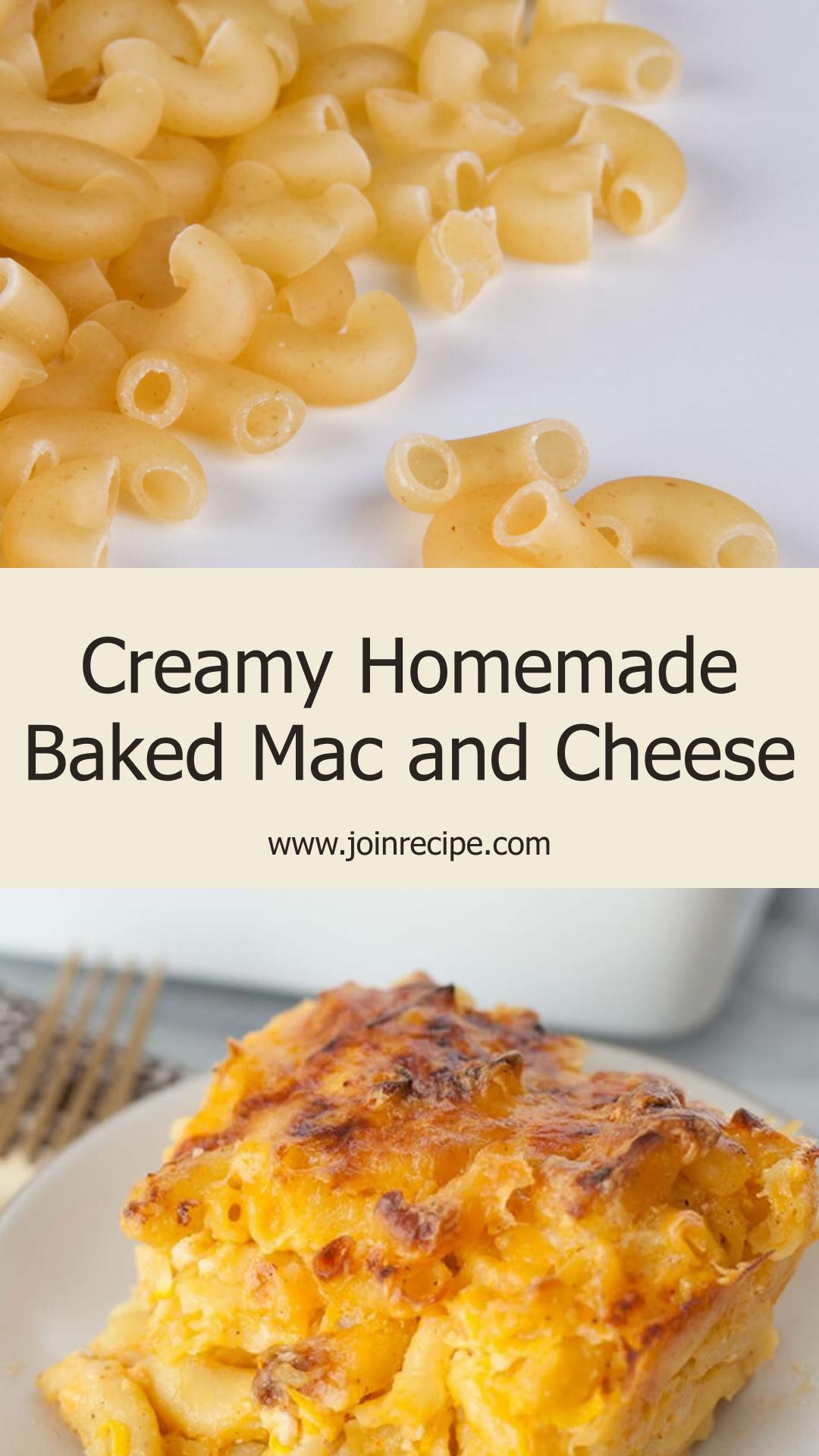 Homemade Baked Mac and Cheese — pin 2