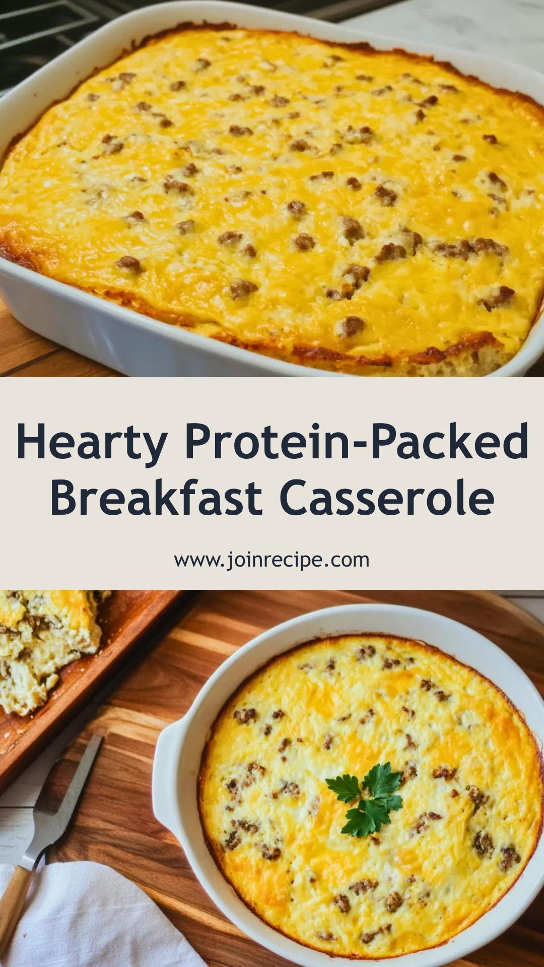 Hearty Breakfast Casserole: Protein-Packed for the Carnivore Diet — pin 2