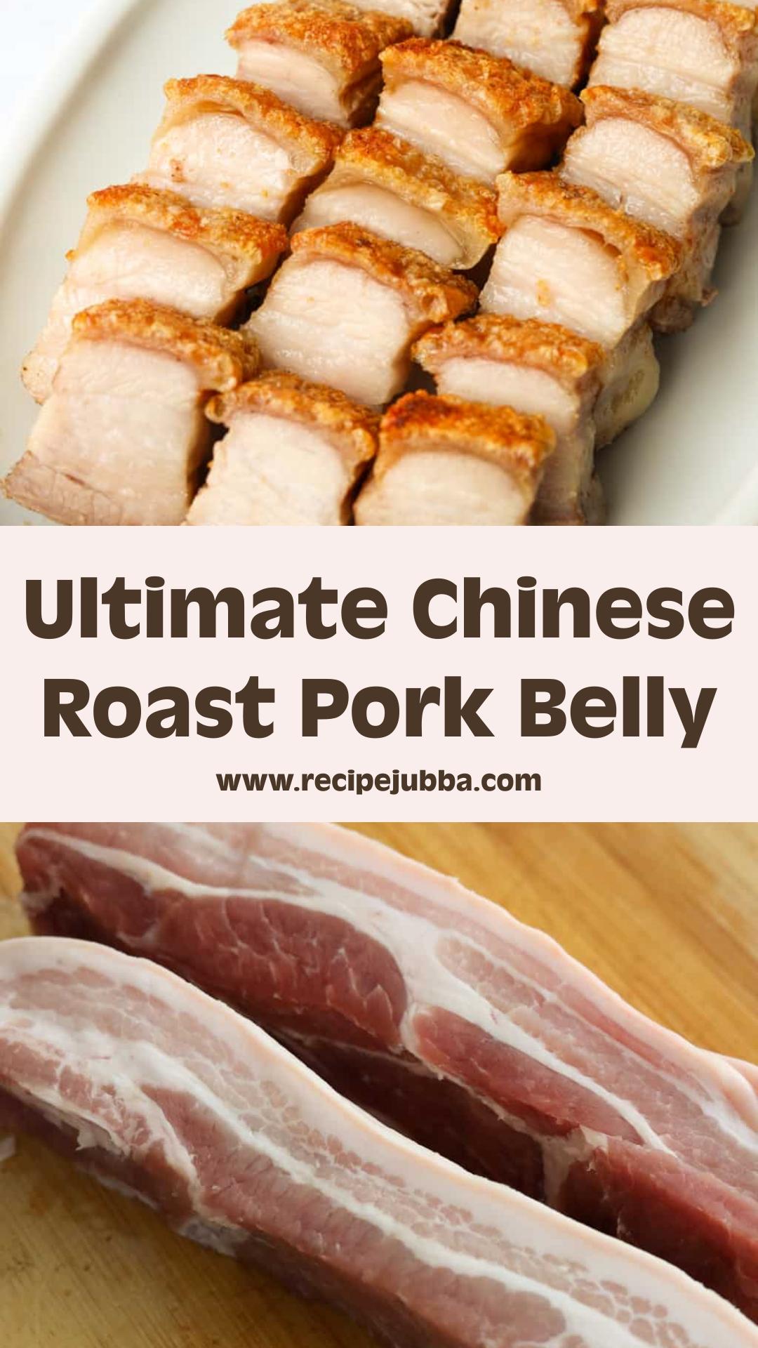 Chinese Roast Pork Belly With Five-Spice Rub and Crackled Skin — pin 1