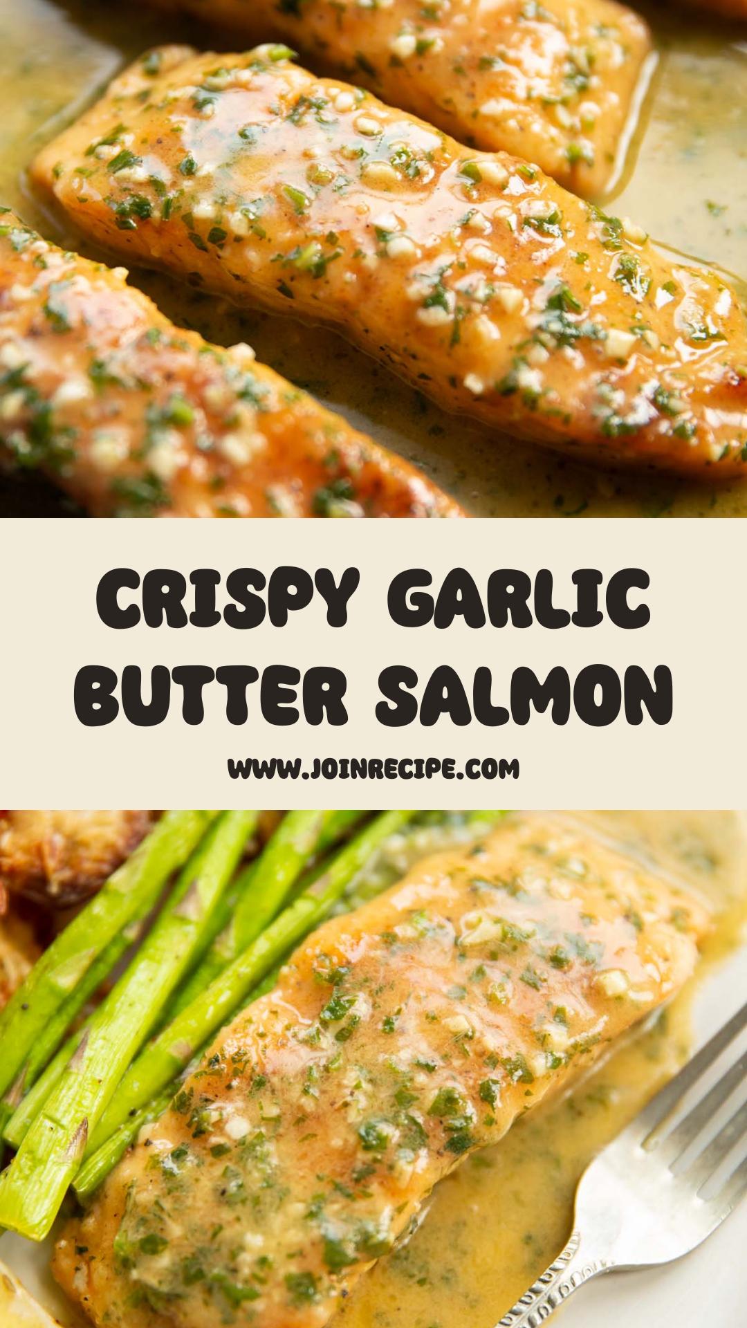Garlic Butter Salmon with Golden Crust and Fresh Lemon — pin 2