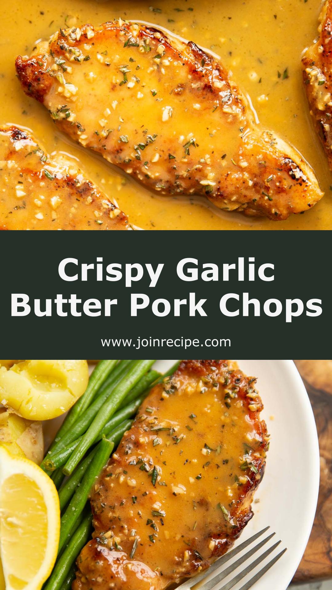 Rosemary Garlic Butter Pork Chops with Golden Flour Crust — pin 3