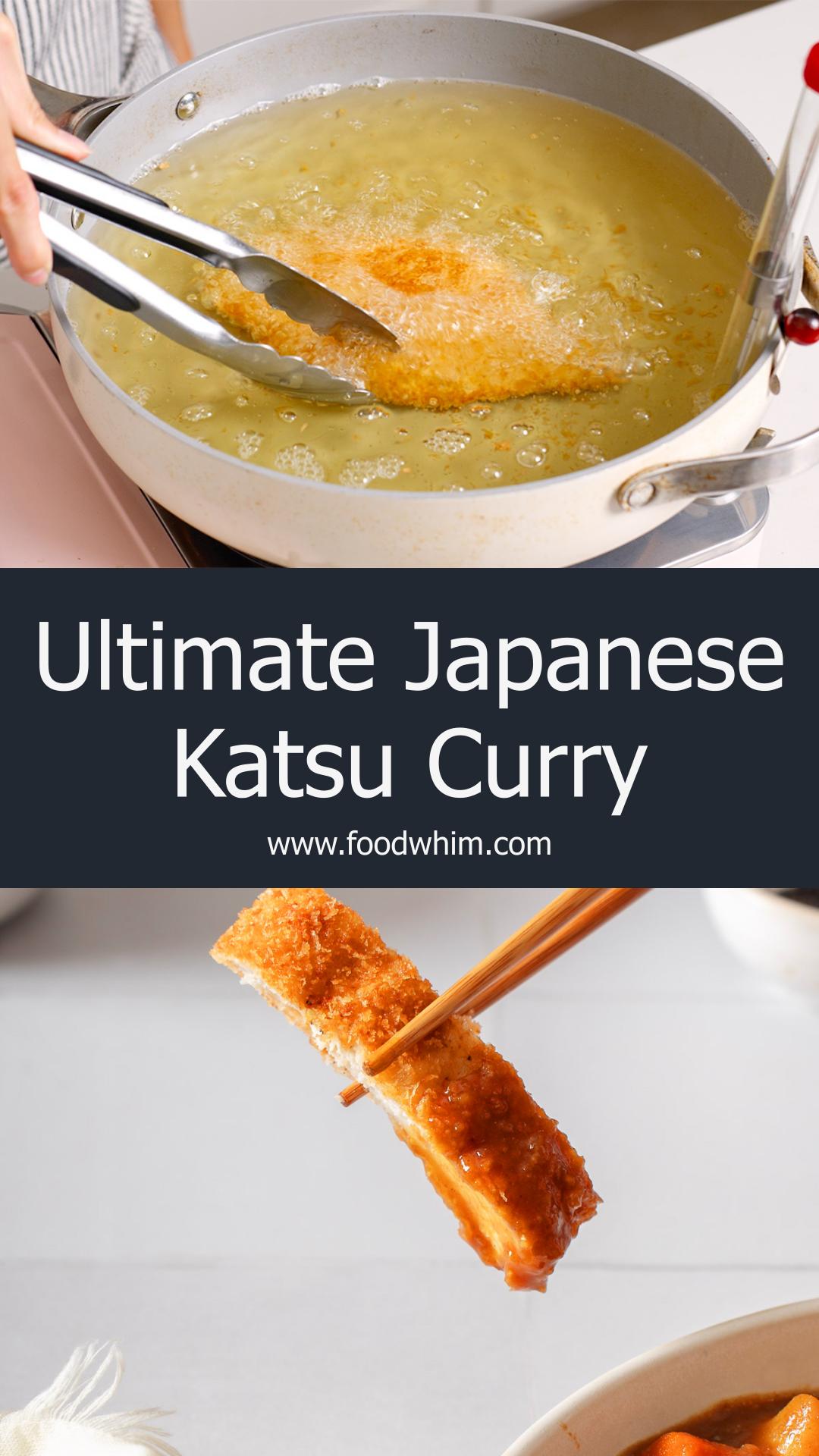 Japanese Katsu Curry with Crispy Panko Chicken and Sweet Apple Curry — pin 2