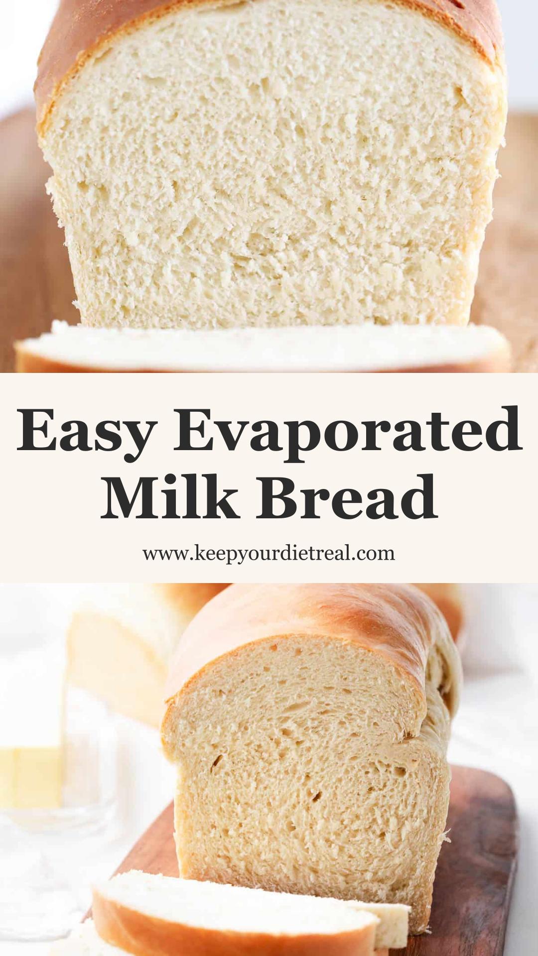 Homemade Bread with Evaporated Milk for Soft, Tender Loaves — pin 3