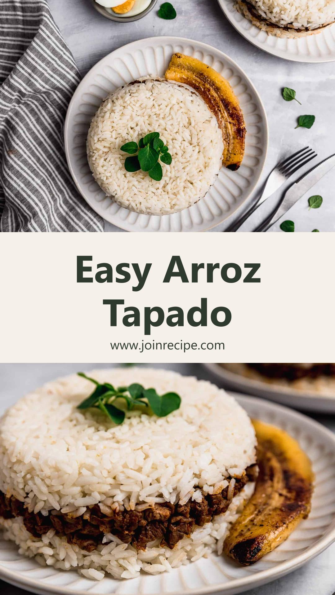 Arroz Tapado: Peruvian Beef and Rice Dish — pin 5