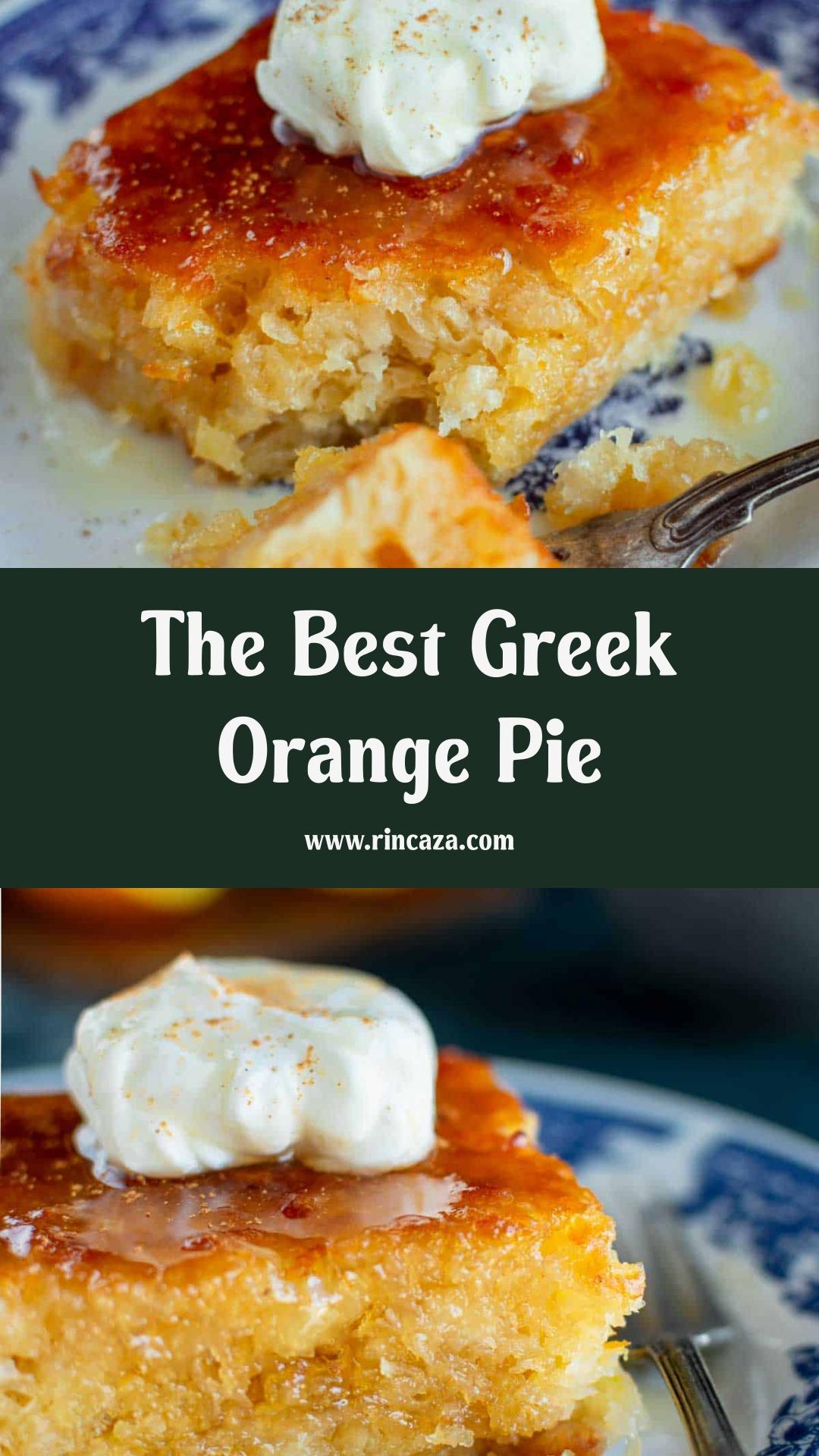 Portokalopita Greek Orange Pie with Syrup-Soaked Phyllo — pin 3