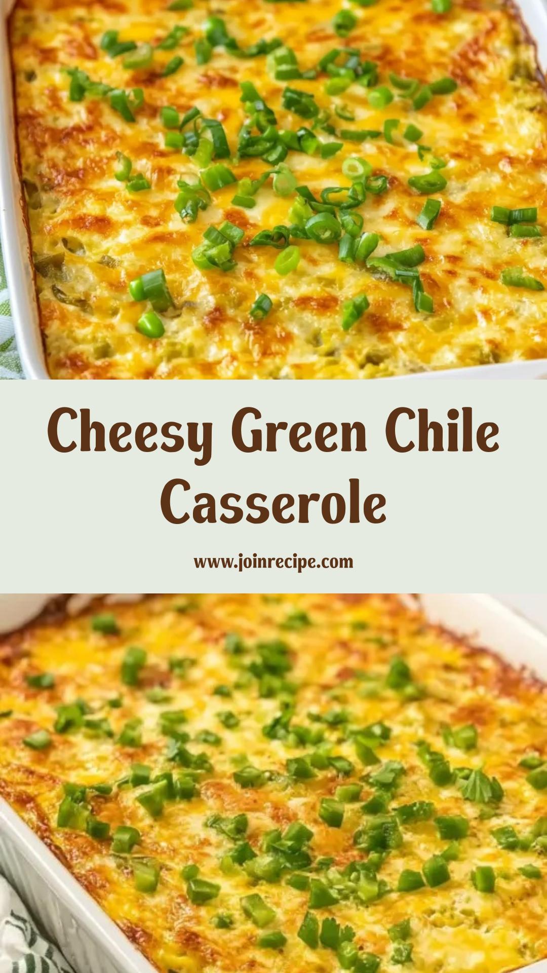 Cheesy Green Chile Breakfast Casserole with Creamy Cottage Cheese and Cheddar-Jack — pin 3