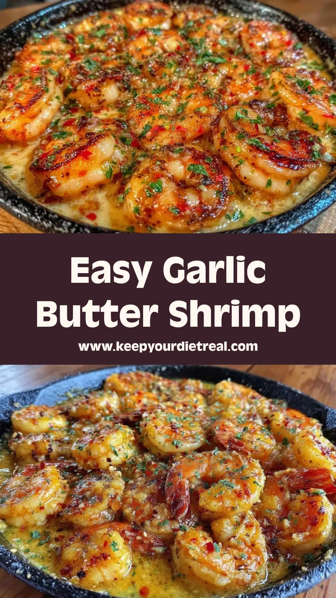 Garlic Butter Shrimp: Easy 15-Minute Date Night Dinner — pin 2