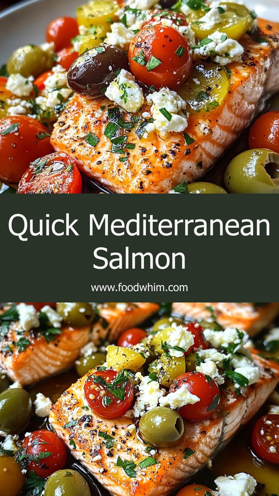 Mediterranean Salmon: Quick and Flavorful Weeknight Meal — pin 2