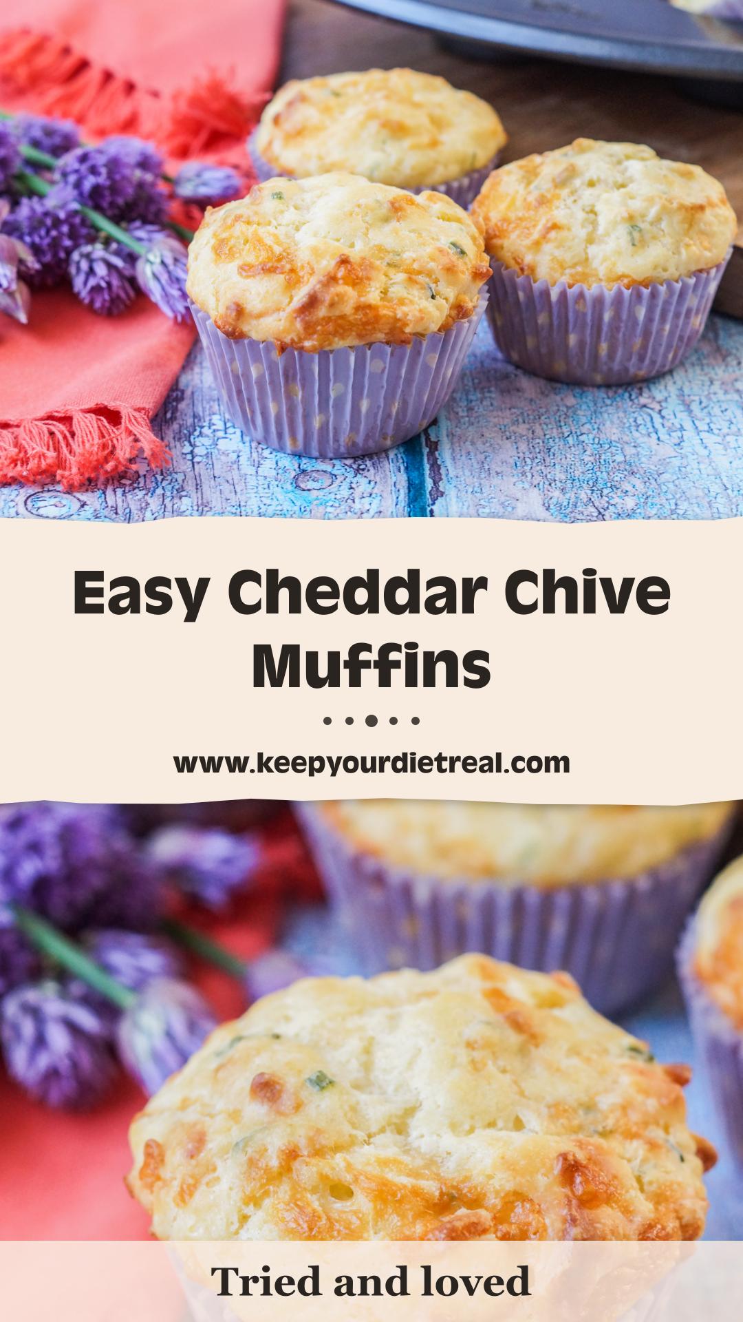 Cheddar Chive Mini Cornbread Muffins — pin 5