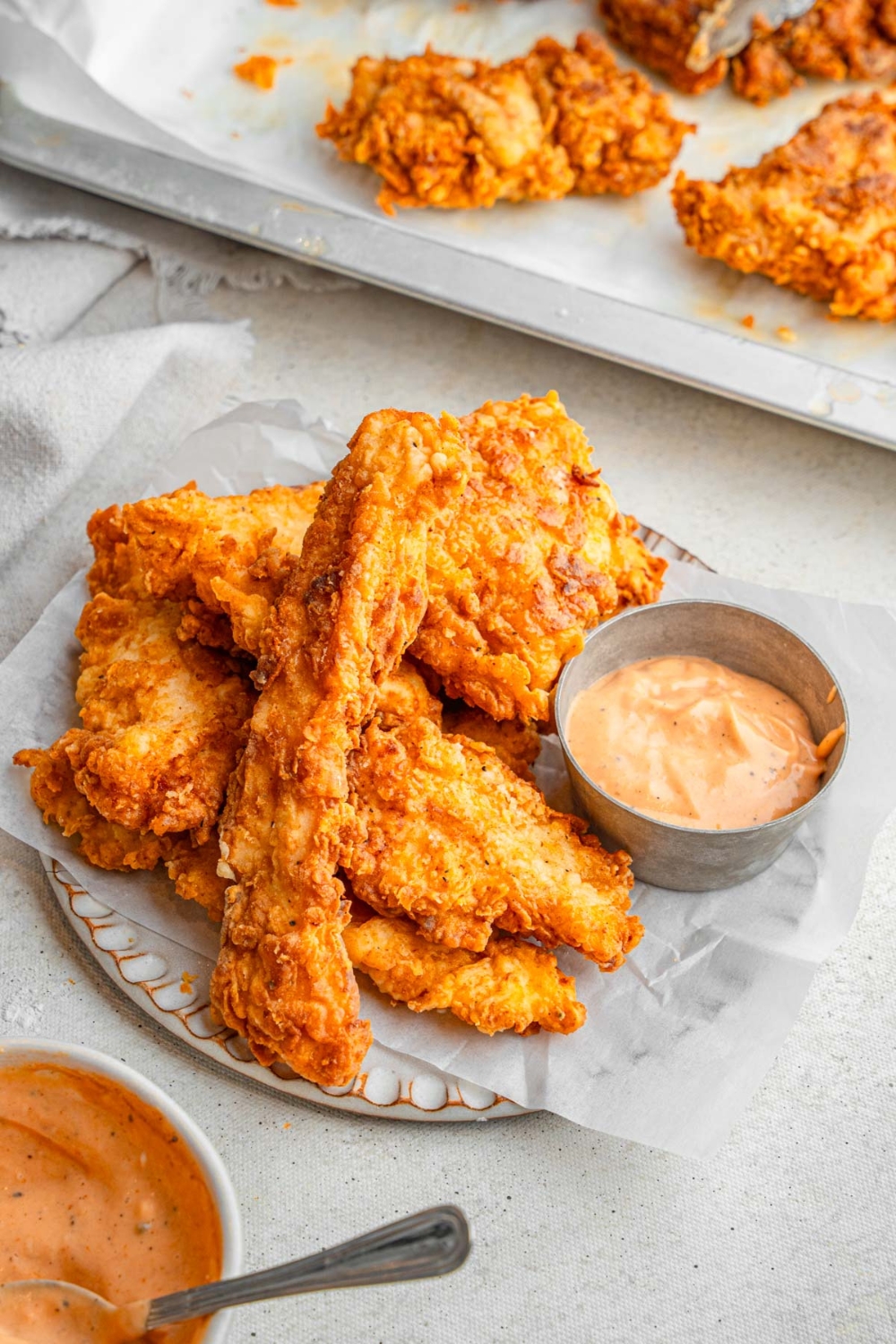 Homemade Raising Cane's Chicken with Crispy Tenders and Tangy Smoky Sauce