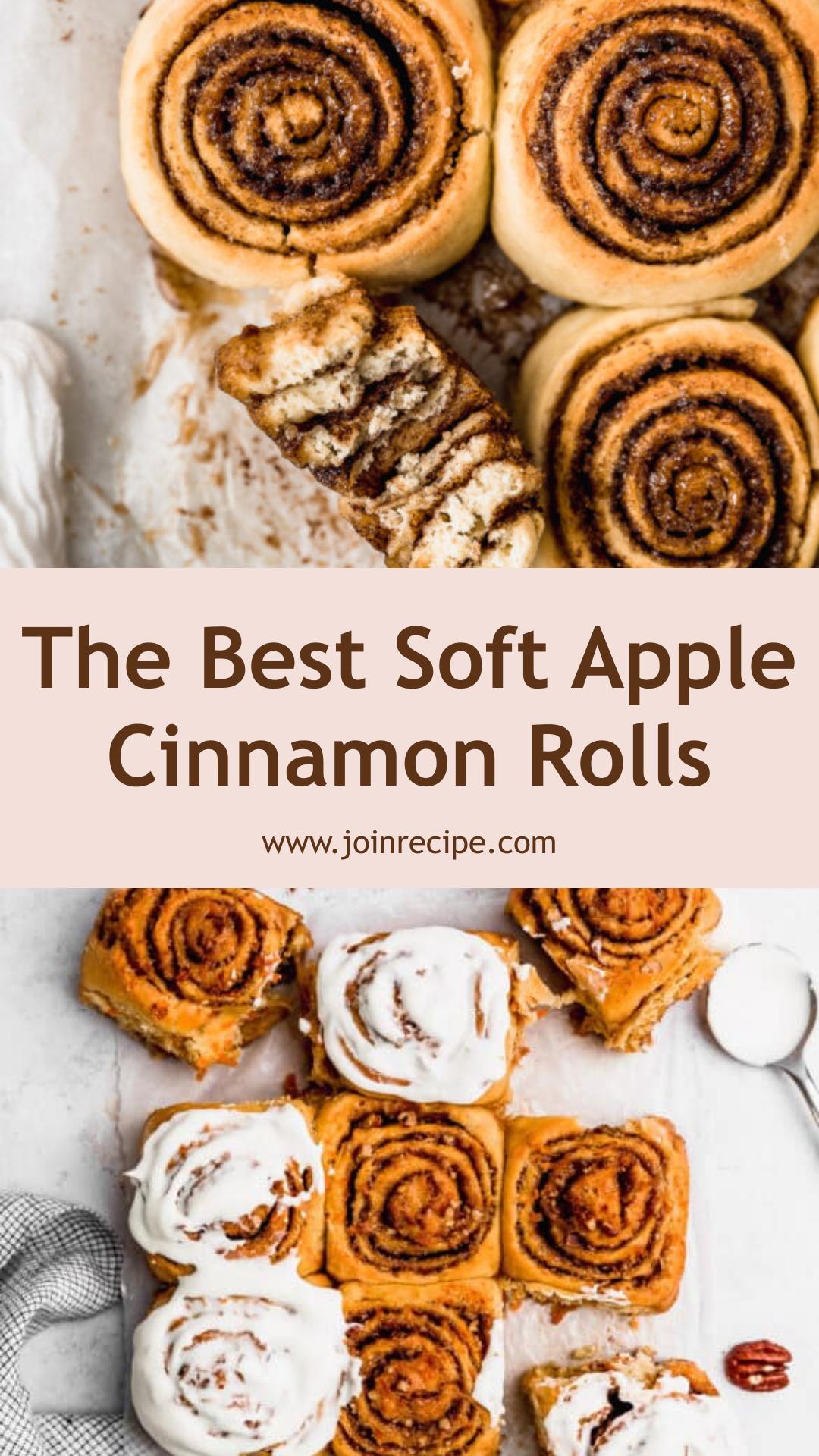 Soft Apple Cinnamon Rolls — pin 1