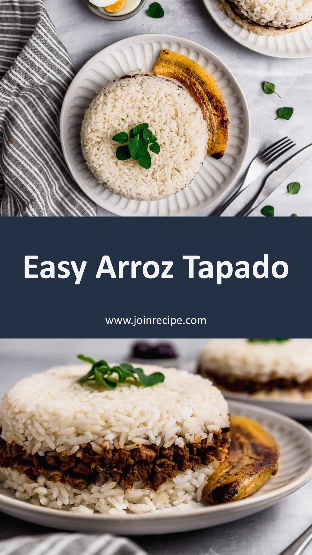 Arroz Tapado: Peruvian Beef and Rice Dish — pin 2