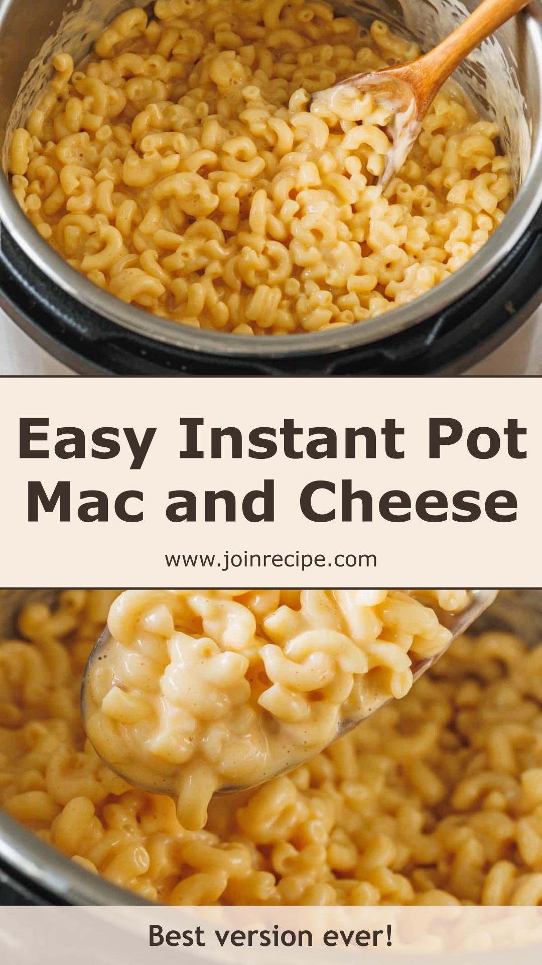 Instant Pot Mac and Cheese With Creamy Cheddar and Monterey Jack — pin 2