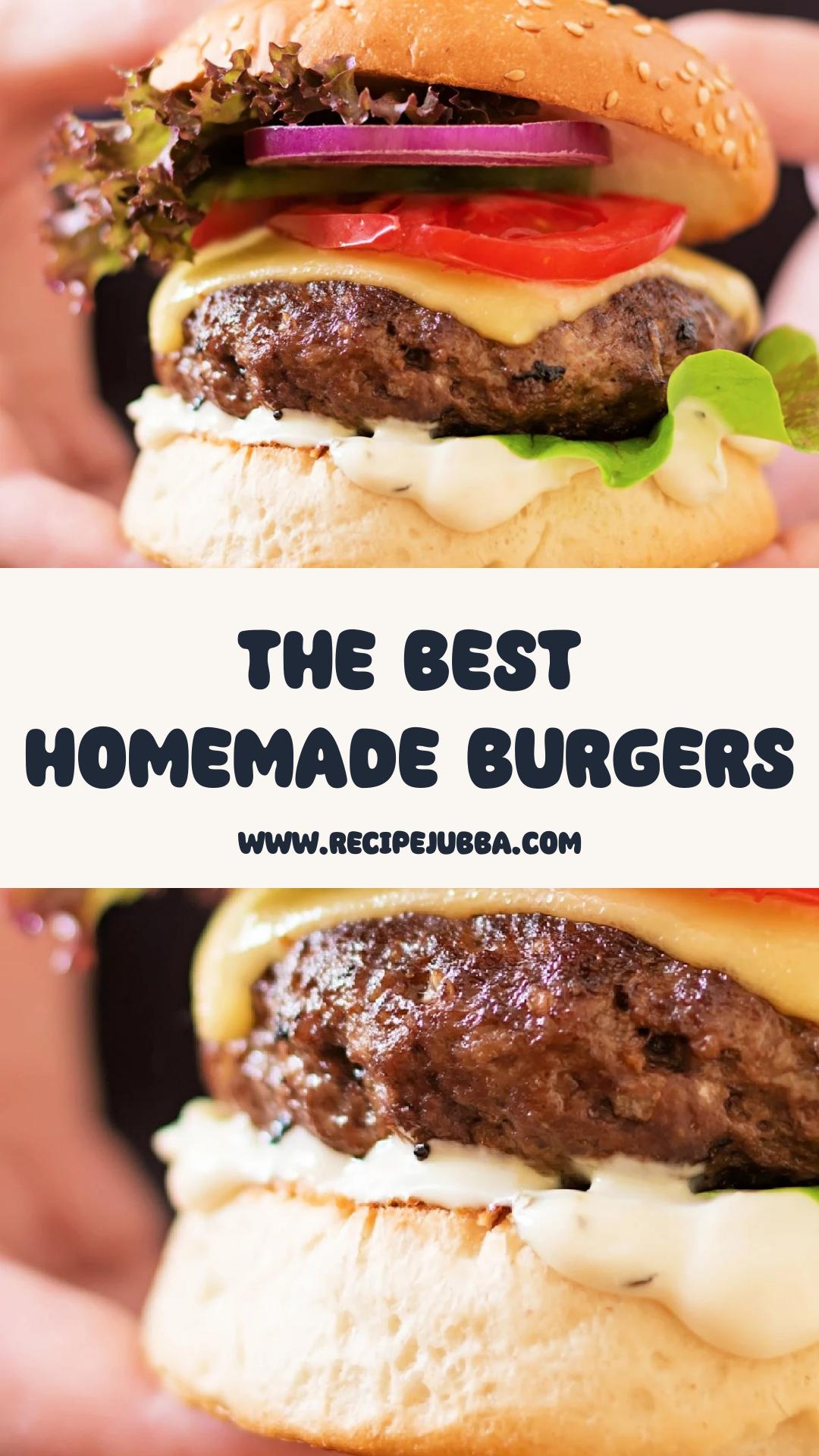Juicy Homemade Burgers with Savory Worcestershire and Tender Bread Crumbs — pin 3