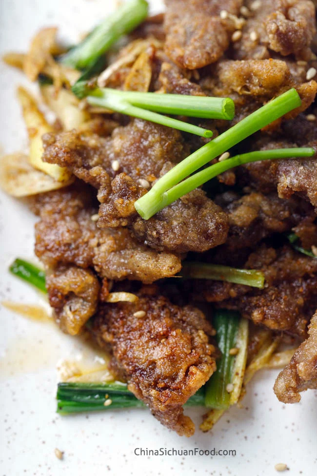 Salt and Pepper Crispy Beef with Shallow-Fried Golden Crust