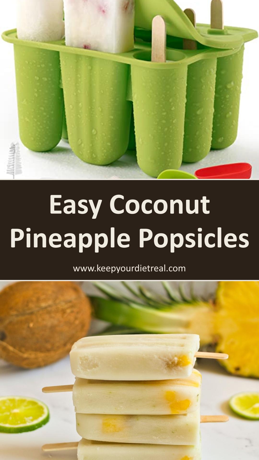 Pineapple Coconut Cilantro Popsicles — pin 4