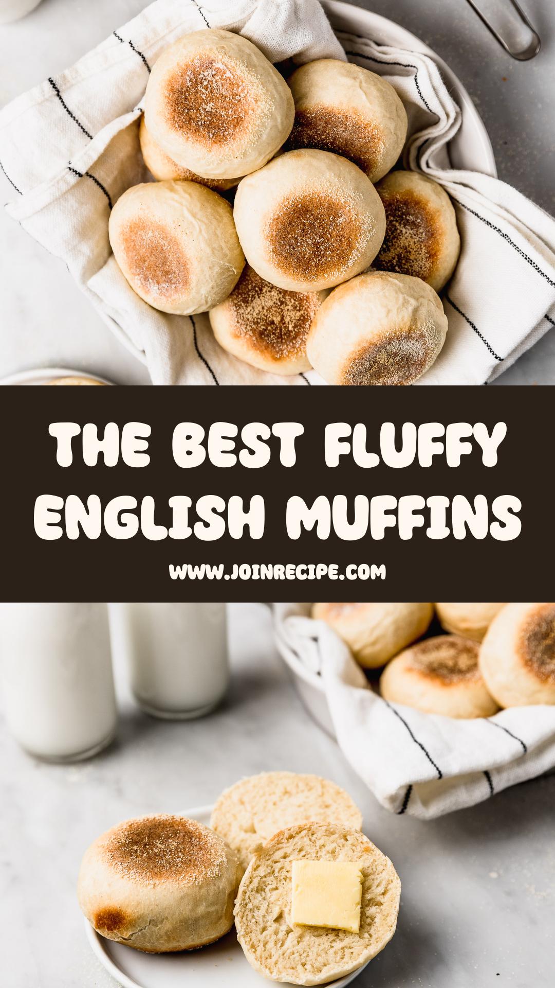 Fluffy English Muffins — pin 1
