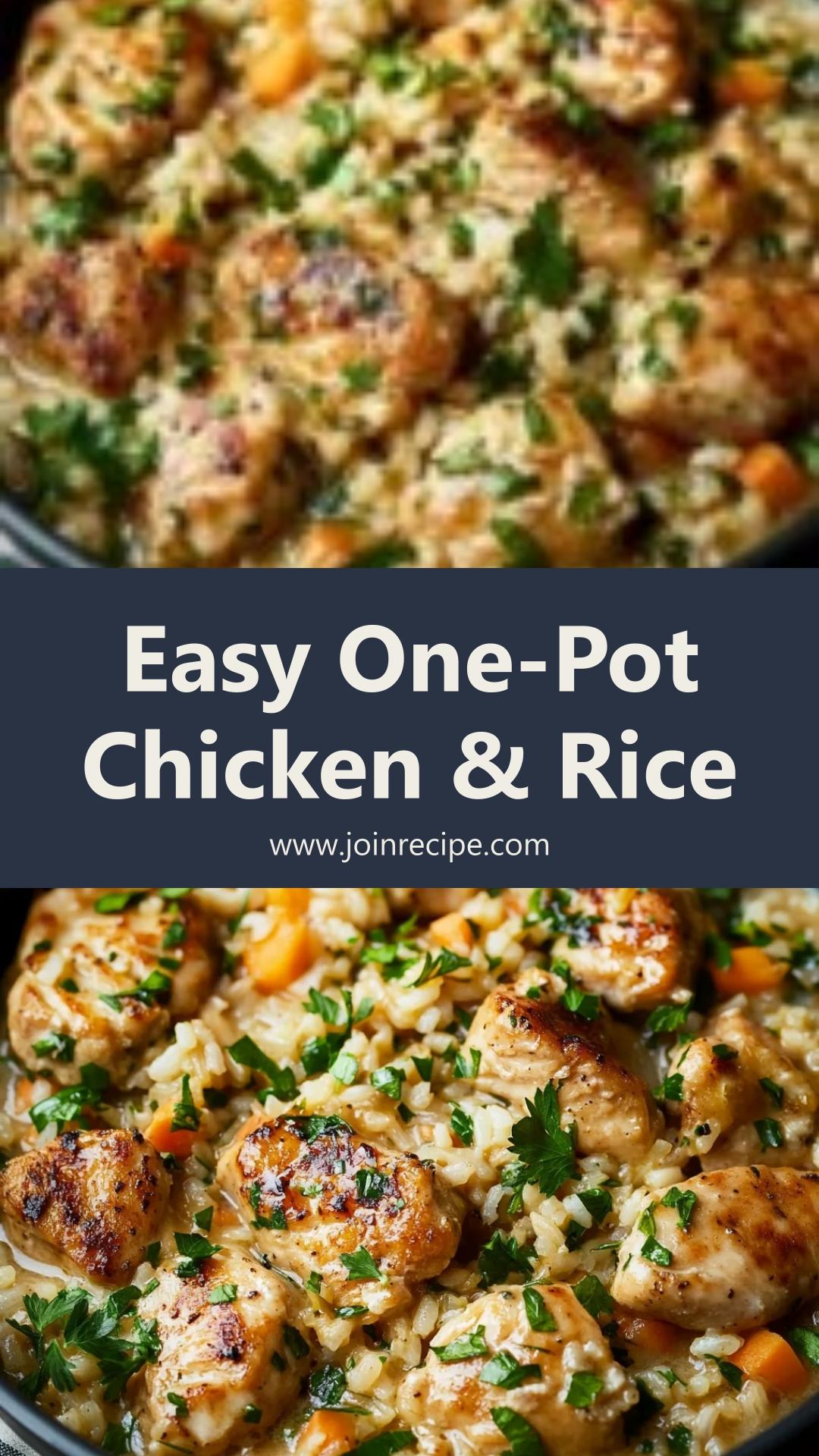 One-Pot Chicken & Rice: A Gluten and Dairy-Free Comfort Meal — pin 2