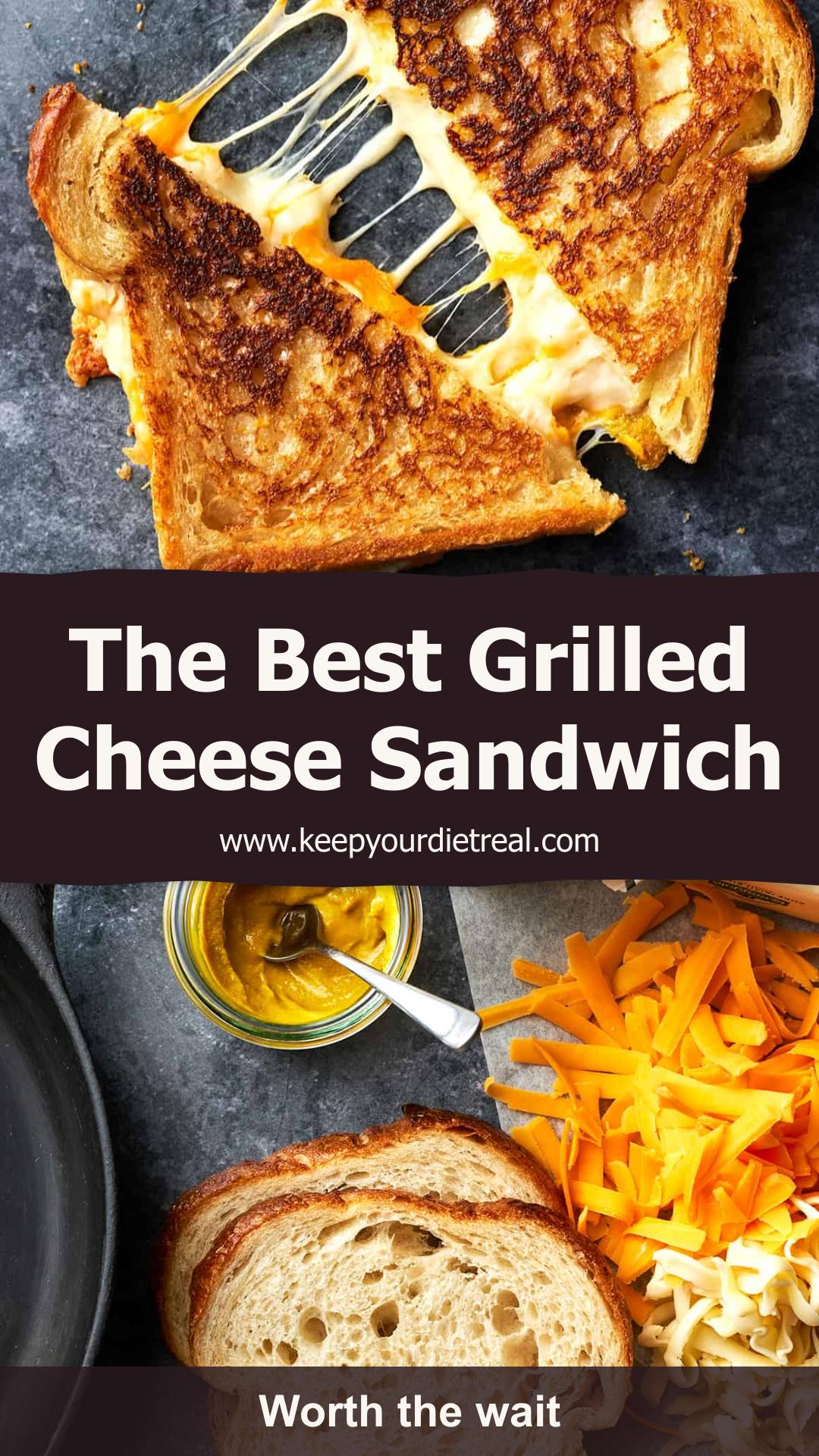 The Best Grilled Cheese Sandwich — pin 1