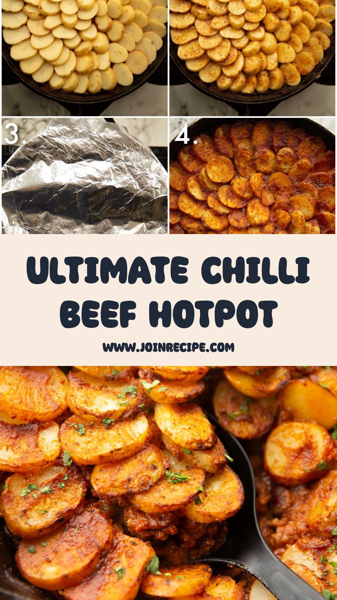 Chilli Beef Hotpot with Crisp Paprika Baby Potatoes — pin 1