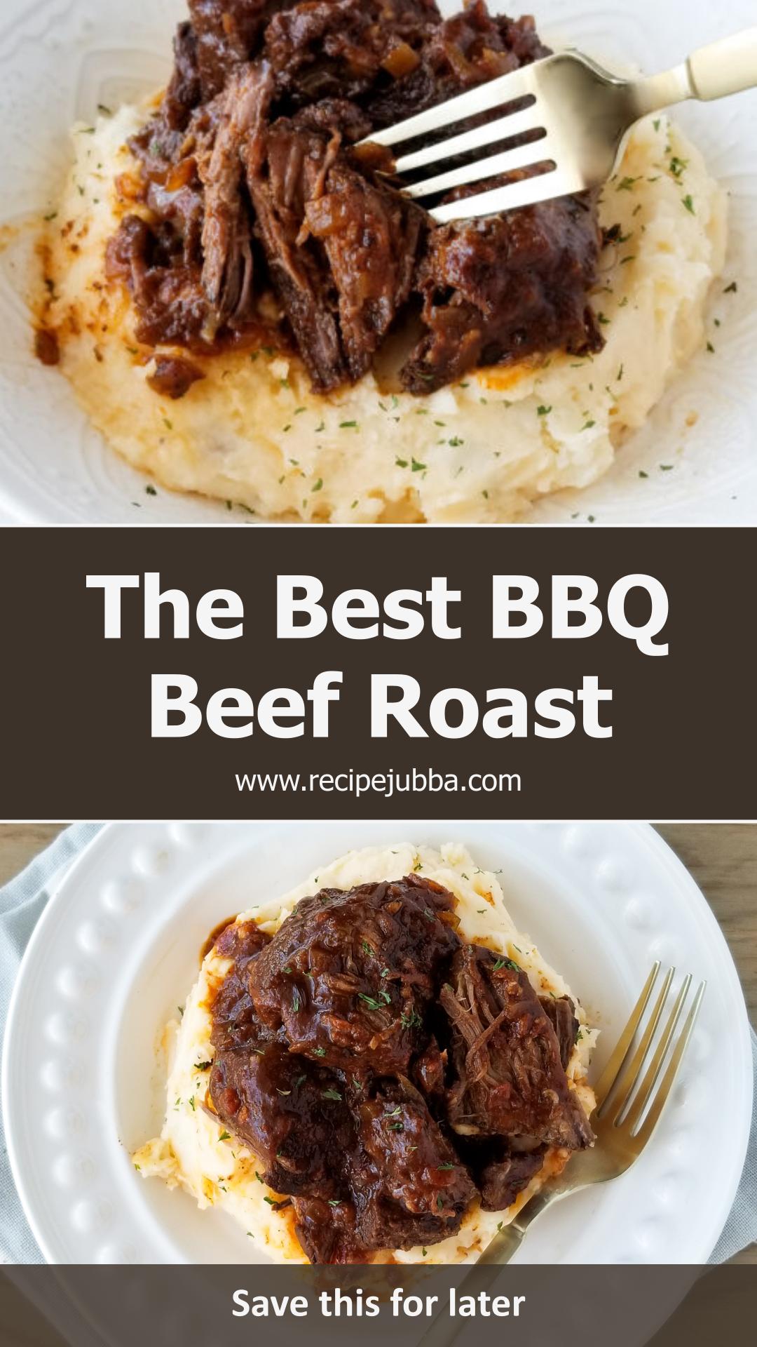 Slow Cooker BBQ Beef Roast With Fork-Tender Tri-Tip — pin 2