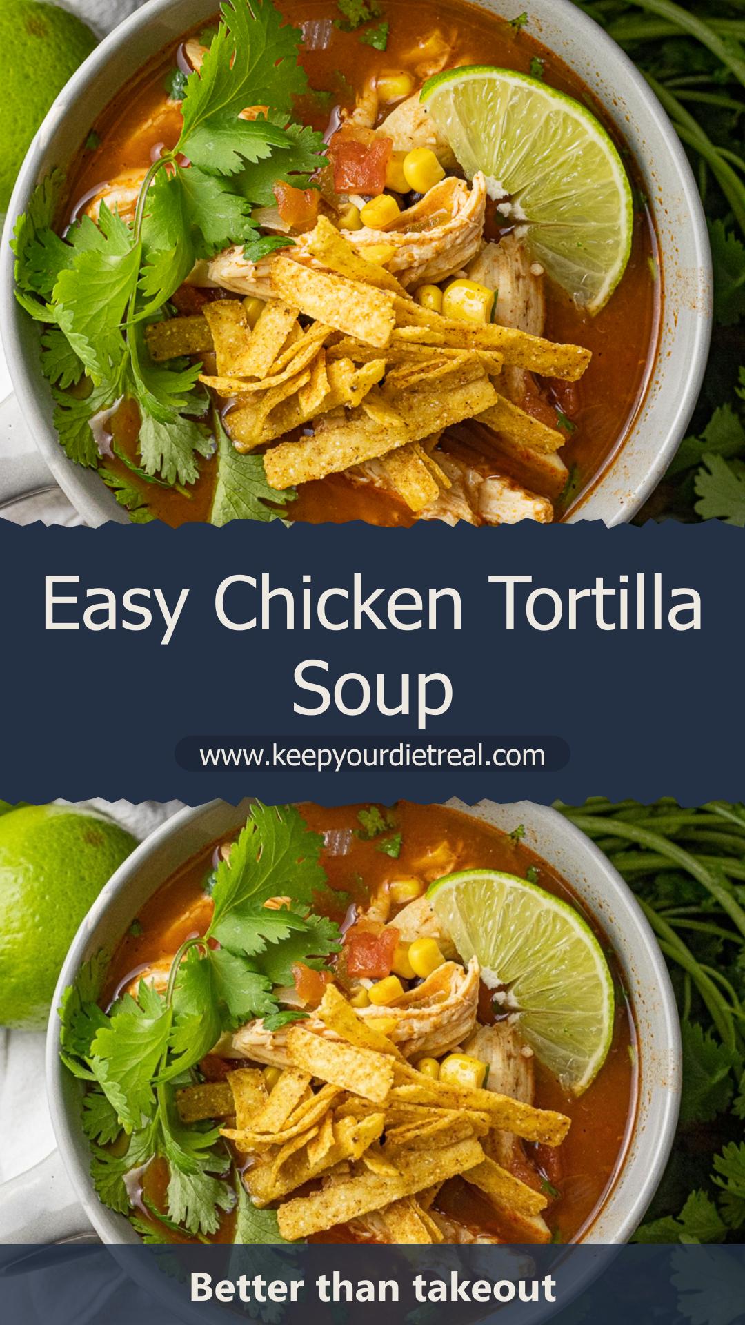 Chicken Tortilla Soup — pin 1