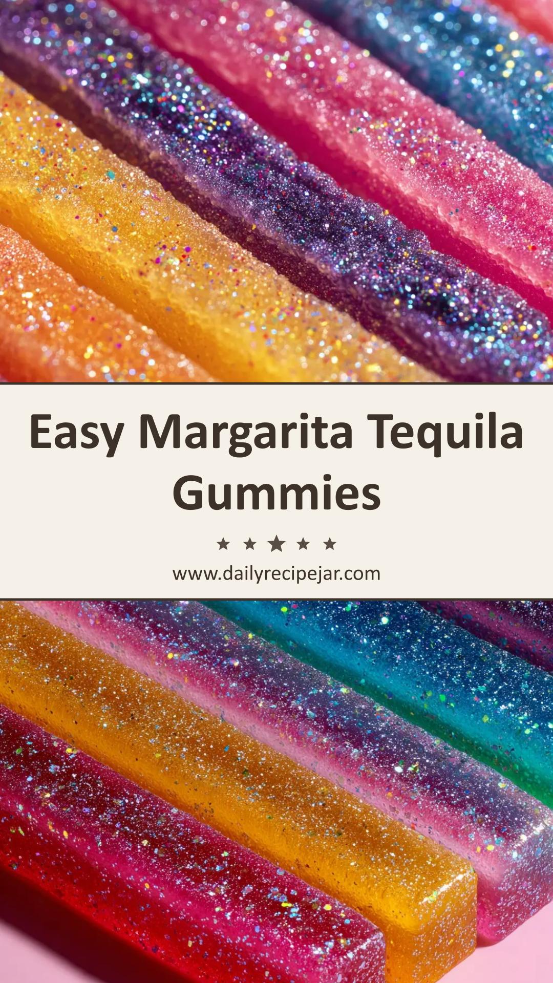 Margarita Tequila Gummies with Lime and Agave — pin 2