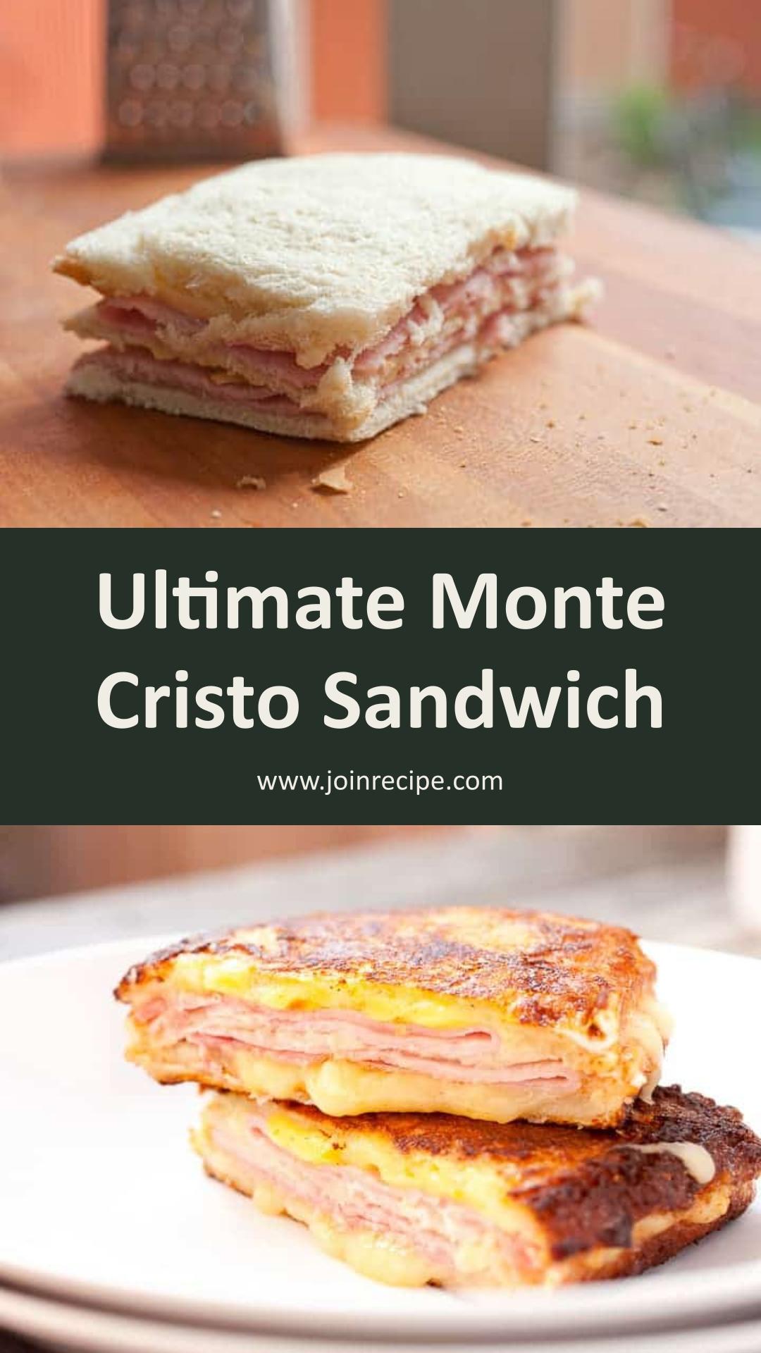 Classic Monte Cristo Sandwich with Melted Gouda and Golden Egg Coating — pin 4