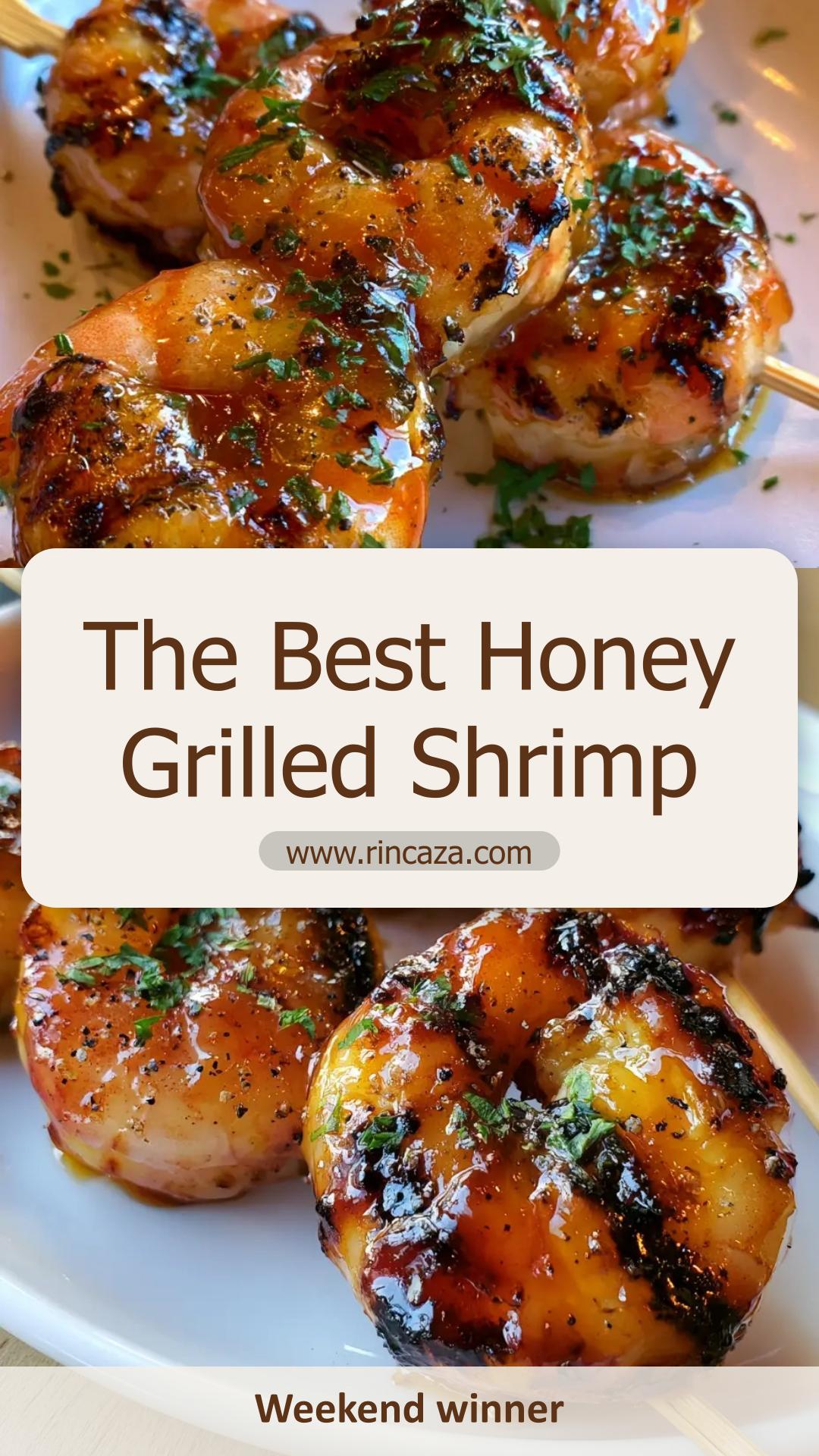 Honey Grilled Shrimp with Glossy Amber Glaze — pin 2