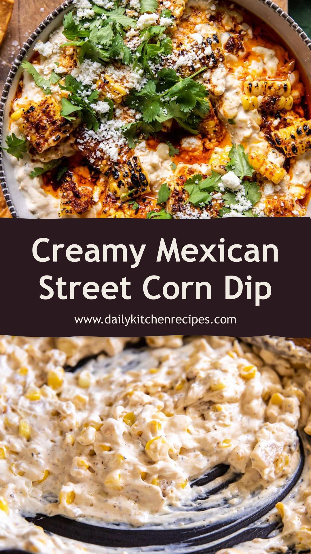 Street Corn Dip 4 Ingredients Ultimate Delicious — pin 2